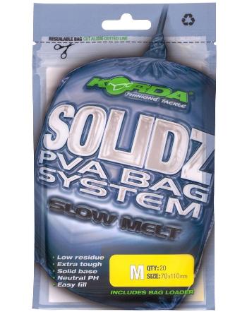 Korda pva vrecko solidz slow melt pva bags - m