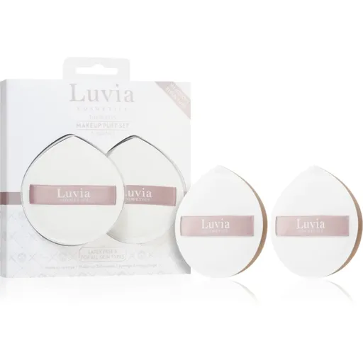 Luvia Cosmetics The Puffys Makeup Puff Set labutienka Elegance 2 ks