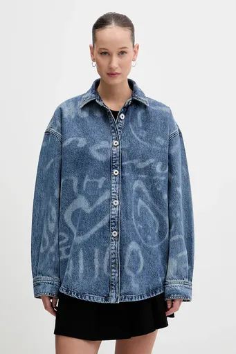 Rifľová košeľa Hugo Blue Garesa_4_B