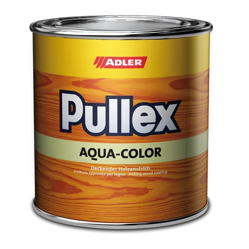 PULLEX AQUA COLOR - Vodou riediteľná farba na drevo do exteriéru 2,5 l ral 5011 - oceľová modrá