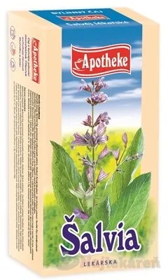 APOTHEKE ČAJ ŠALVIA LEKÁRSKA, 20x2g