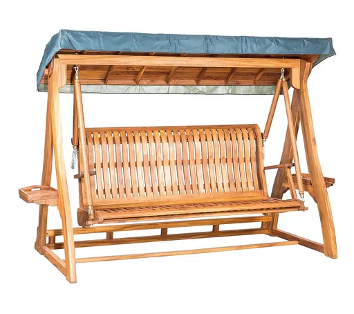 DEOKORK Teaková hojdačka BRENDA