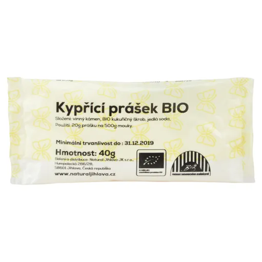 NATURAL JIHLAVA Kypriaci prášok bez fosfátu natural 40 g BIO
