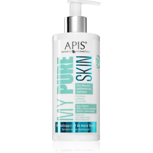 Apis Natural Cosmetics My Pure Skin normalizujúci čistiaci gel na tvár 300 ml