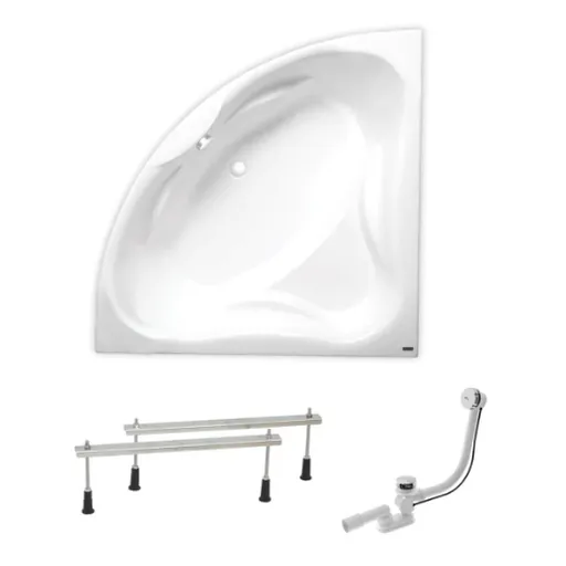 Rohová vaňa Laguna Royale 150x150 cm akrylát ľavá aj pravá SIKORO1500AN