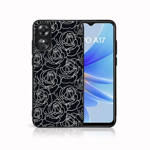 MY ART Ochranný kryt pre Oppo A17 ROSES (172)
