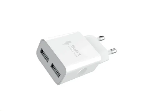 WG - Sieťová nabíjačka 2x USB-A 2, 4A, white