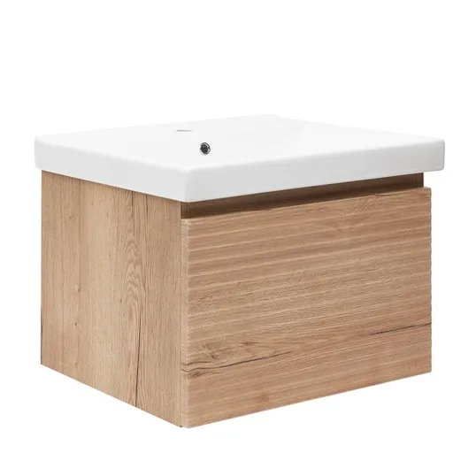 Kúpeľňová skrinka s umývadlom Naturel Savona 78x43x44, 8 cm dub halifax mat SAVONA80DHU1