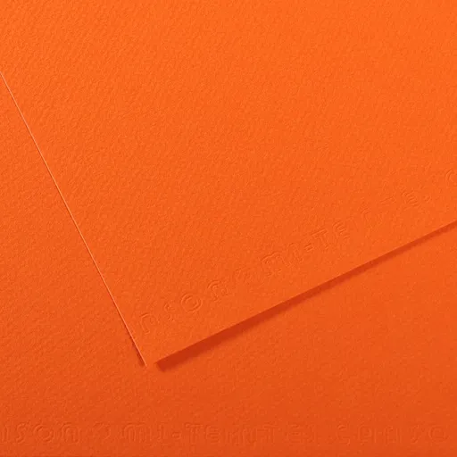 CANSON MI-TEINTES - Buničinou farbený papier 453 - orange, 50 ks