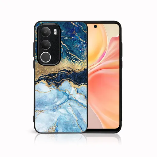MY ART Ochranný kryt pre Vivo Y19s BLUE MARBLE (141)