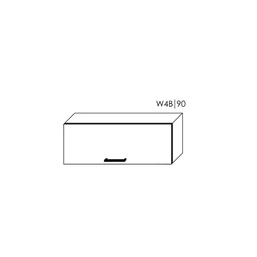 ArtExt Kuchynská linka FLORENCE mat Kuchyňa: Horná skrinka W4B/90 / (ŠxVxH) 90 x 36 x 32,5 cm