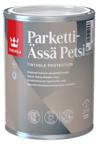 PARKETTI ÄSSÄ PETSI - Vodou riediteľné akrylové moridlo na drevo v interiéri (zákazkové miešanie) TVT 3448 - beech, 0,9 L