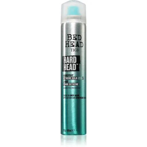 TIGI Bed Head Hard Head lak na vlasy s extra silnou fixáciou 100 ml