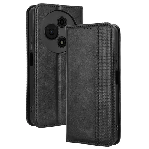 BUSINESS Peňaženkové puzdro pre TCL 605 / TCL 60 SE čierne