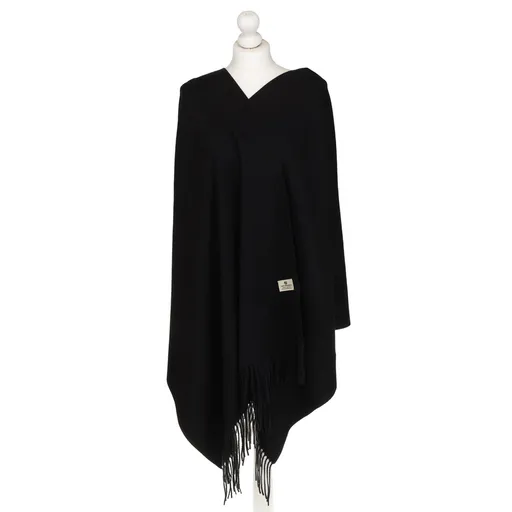 Dámsky jesenný a zimný šál s ozdobnými strapcami – Peterson