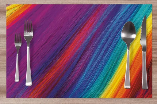 Prestieranie Dúhové vlasy