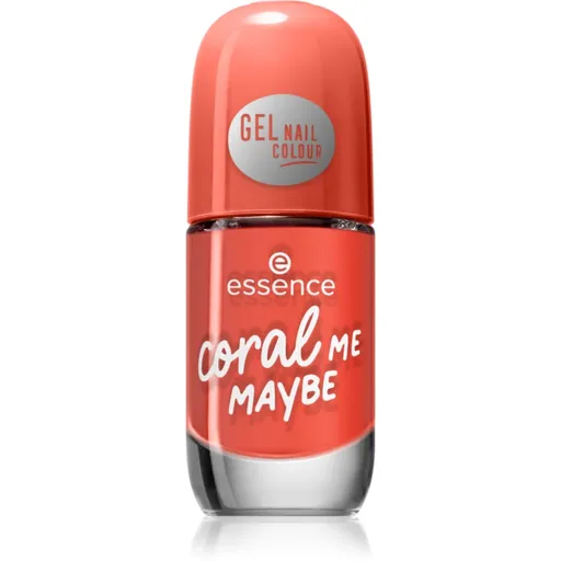 essence Gel Nail Colour lak na nechty odtieň 52 Coral me maybe 8 ml