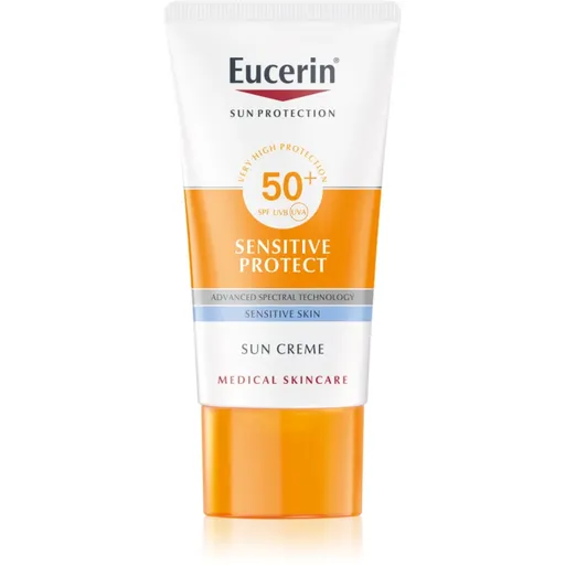 Eucerin Sun Sensitive Protect ochranný krém na tvár SPF 50+ 50 ml