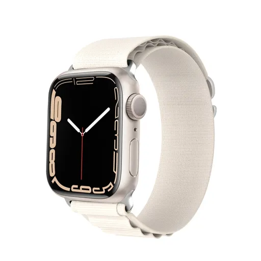 DUX GS Nylonový remienok pre Apple Watch SE / SE 2022 / SE 2023 / SE 2025 (44mm) béžový
