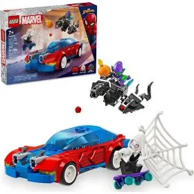 LEGO® Marvel 76279 Spider-Manovo pretekárske auto a Venomov Zelený goblin