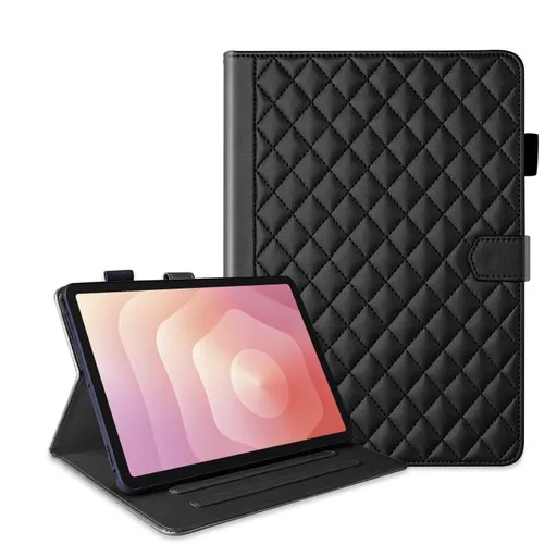 LATTICE Zaklápacie puzdro pre Samsung Galaxy Tab S11 čierne