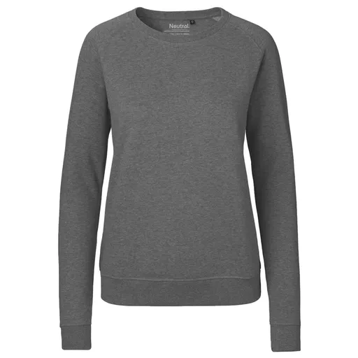 Neutral Dámska mikina z organickej Fairtrade bavlny - Tmavý melír | L