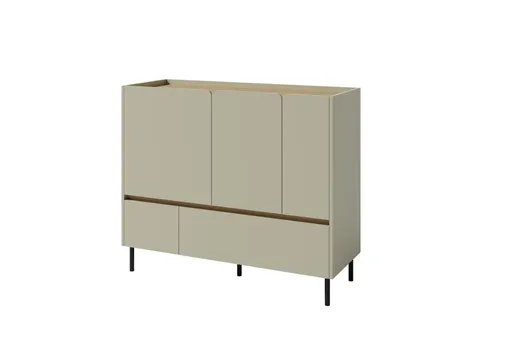 Meblar  Komoda LUCA LC08 | eukalyptus/dub baltic