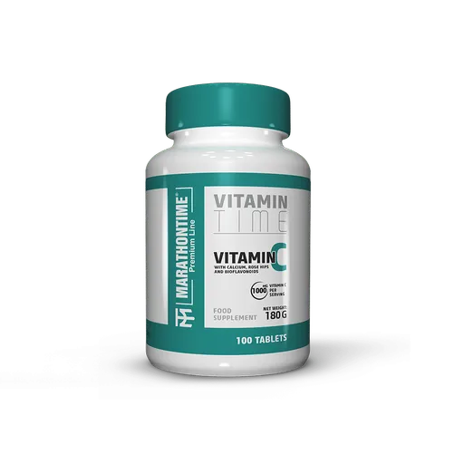 MARATHONTIME vitamín C 1000mg 100 tab.