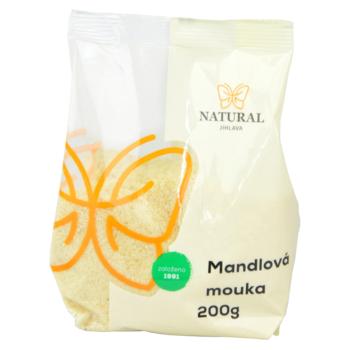 NATURAL JIHLAVA Múka mandľová jemne mletá natural 200 g