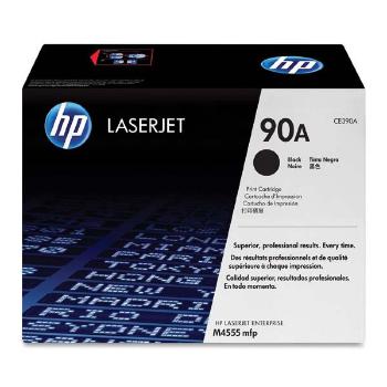 HP originál toner CE390A, black, 10000str., HP 90A, HP LaserJet M4555 MFP, O, čierna