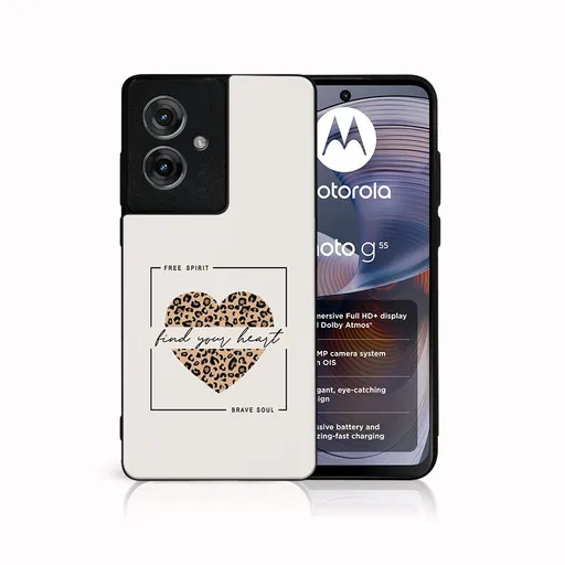 MY ART Ochranný kryt pre Motorola Moto G55 5G WILD HEART (241)