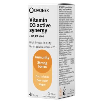 OVONEX Vitamín D3 1000 IU active synergy 25 ml
