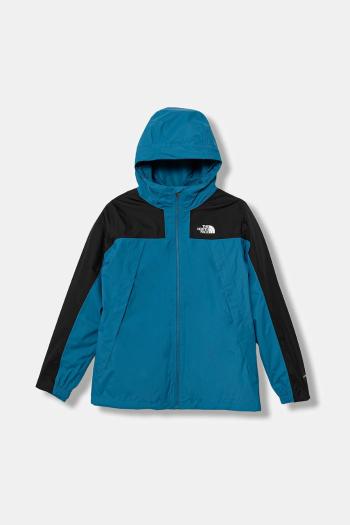 Detská bunda The North Face TEEN ANTORA TRICLIMATE modrá farba, NF0A8AKBBOM1