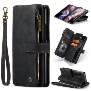 WALLET Ochranný kryt s peňaženkou 2v1 pre Samsung Galaxy Z Fold 3 5G čierny