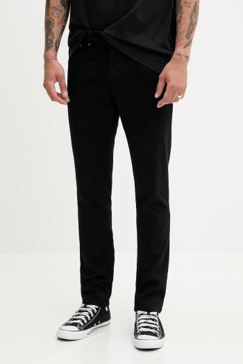 Rifle Tommy Jeans čierna farba, DM0DM20708