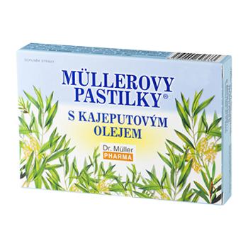 Müllerovy pastilky s kajeputovým olejem 24 ks