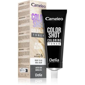 Delia Cosmetics Cameleo Color Shot farebný toner na vlasy odtieň PEARL BLONDE 60 ml