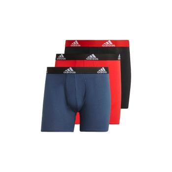 adidas  adidas Logo Boxer Briefs 3 Pairs  Boxerky Čierna