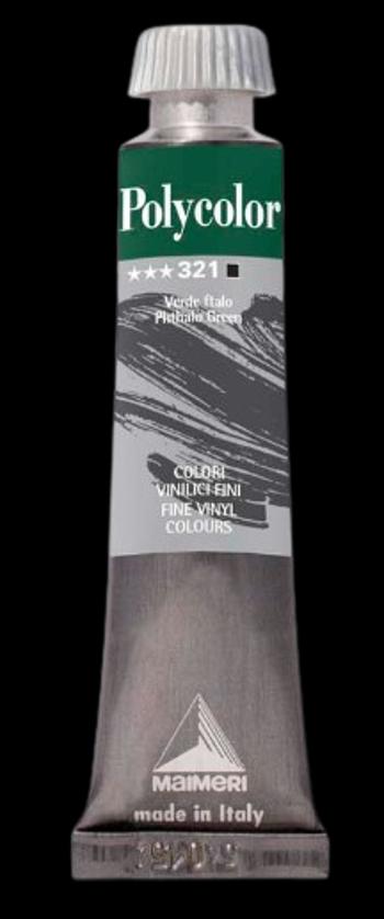 MAIMERI POLYCOLOR - Jemné vinylové farby 321 - phthalo green, 20 ml