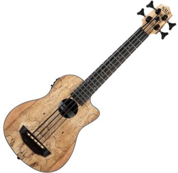 Kala U-Bass Spalted Maple Natural Basové ukulele