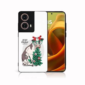 MY ART Kryt s vianočným dizajnom Motorola Moto G85 5G MERRY CHRISTMAS (074)