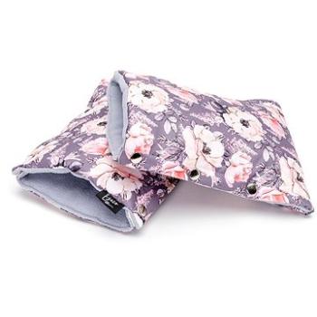 ESECO, rukavice na kočík Grey Flowers (8595695401406)
