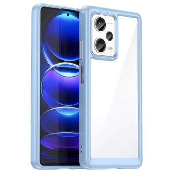 CRYSTAL Ochranný kryt pre Xiaomi Redmi Note 12 Pro+ 5G modrý