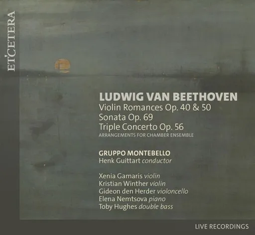 Gruppo Montobello, BEETHOVEN: VIOLIN ROMANCES OP.40 & 50/SONATA OP.69/TRIPLE CONCERTO OP.56, CD