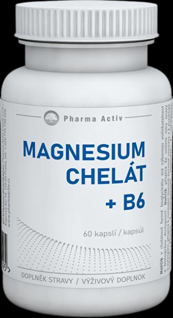 PHARMA ACTIV MAGNESIUM CHELÁT + B6, 60 kapsúl