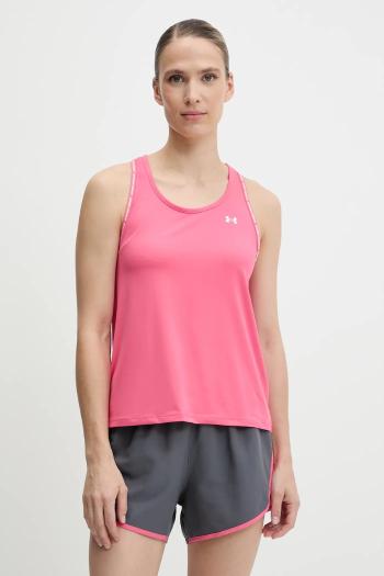 Tréningový top Under Armour Tech Knockout ružová farba, 1389851