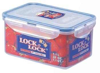 Tárolóedény LOCK LOCK ÉLELMISZERTÁROLÓ DOBOZ 18,1 X 12,8 X 8,8CM 1,1 L MŰANYAG
