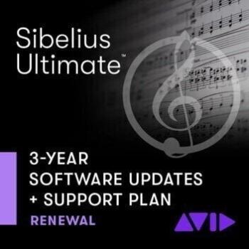 AVID Sibelius Ultimate Perpetual License 3 Years Updates + Support Plan Renewal (Digitálny produkt)
