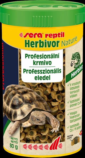 Sera Reptil Professional Herbivor Nature krmivo pre suchozemské korytnačky a leguány 250ml