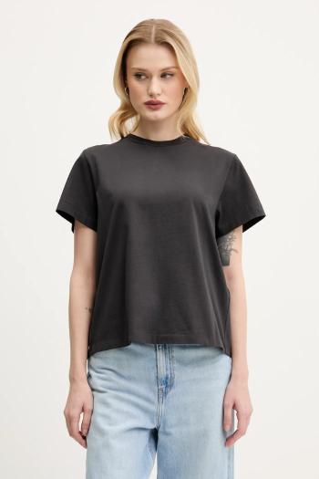 Bavlnené tričko MM6 Maison Margiela dámske, čierna farba, S52GC0334.S24311